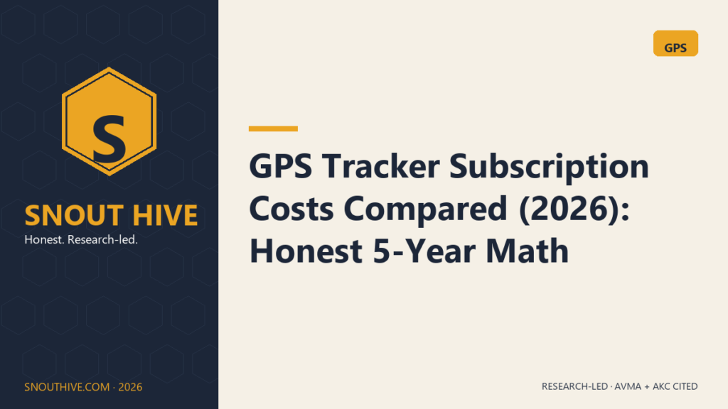 Snout Hive featured — GPS Tracker Subscription Costs 2026