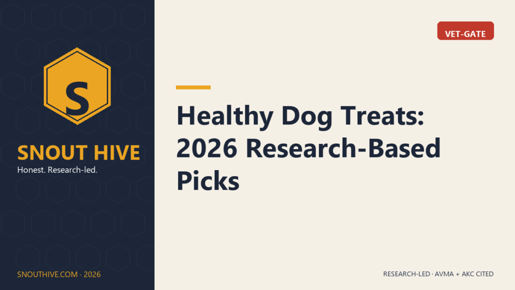 Healthy Dog Treats: 2026 Research-Based Picks