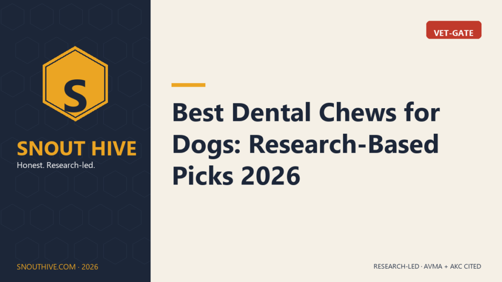 Best Dental Chews for Dogs: Research-Based Picks 2026