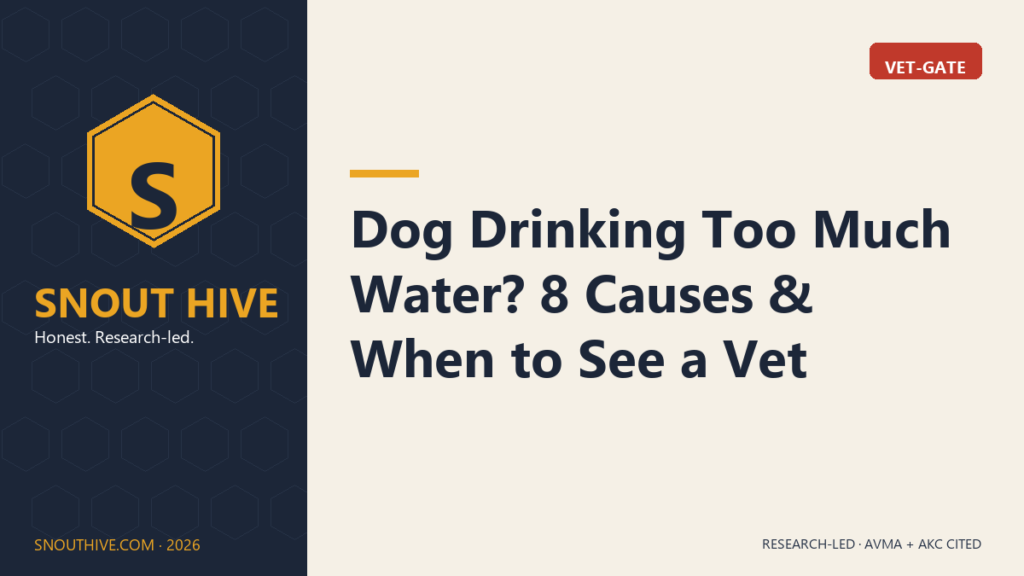 Dog Drinking Too Much Water? 8 Causes & When to See a Vet