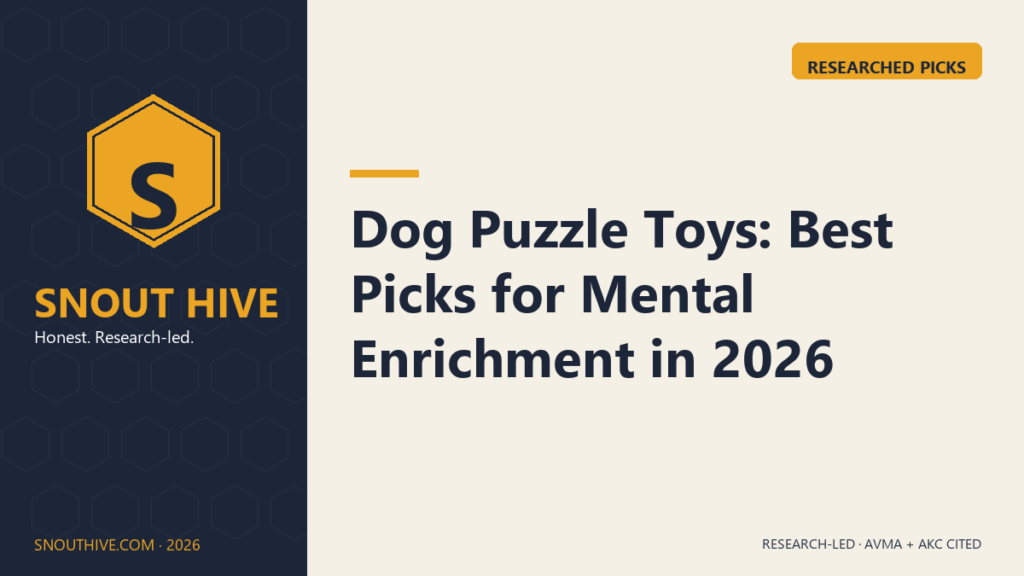Dog Puzzle Toys: Best Picks for Mental Enrichment in 2026