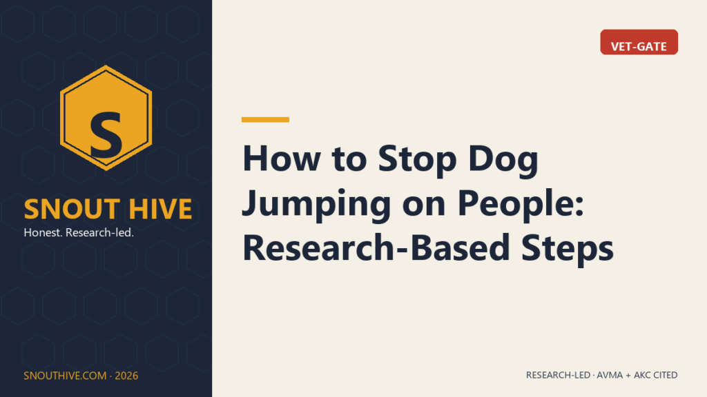 How to Stop Dog Jumping on People: Research-Based Steps