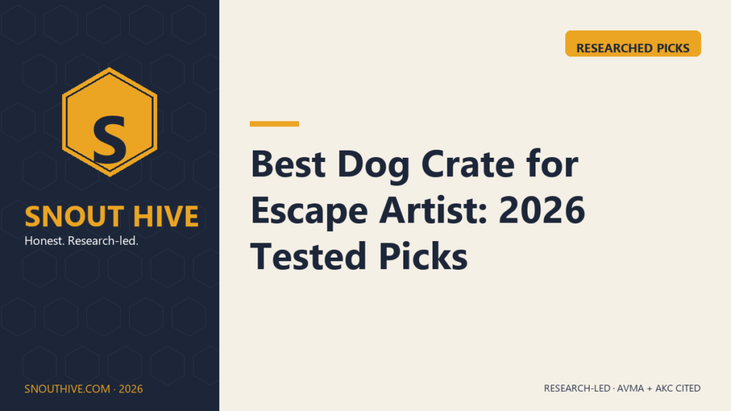Best Dog Crate for Escape Artist: 2026 Tested Picks