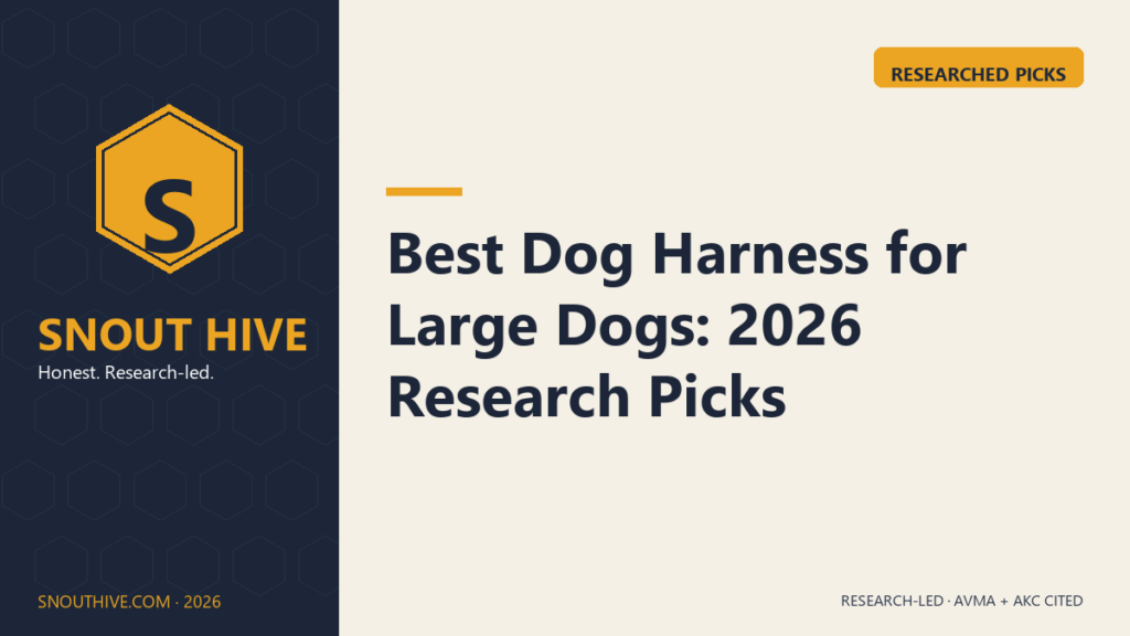 Best Dog Harness for Large Dogs: 2026 Research Picks