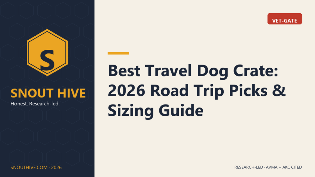 Best Travel Dog Crate: 2026 Road Trip Picks & Sizing Guide