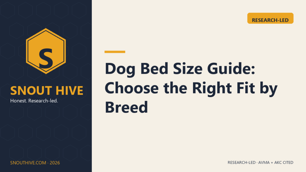 Dog Bed Size Guide: Choose the Right Fit by Breed