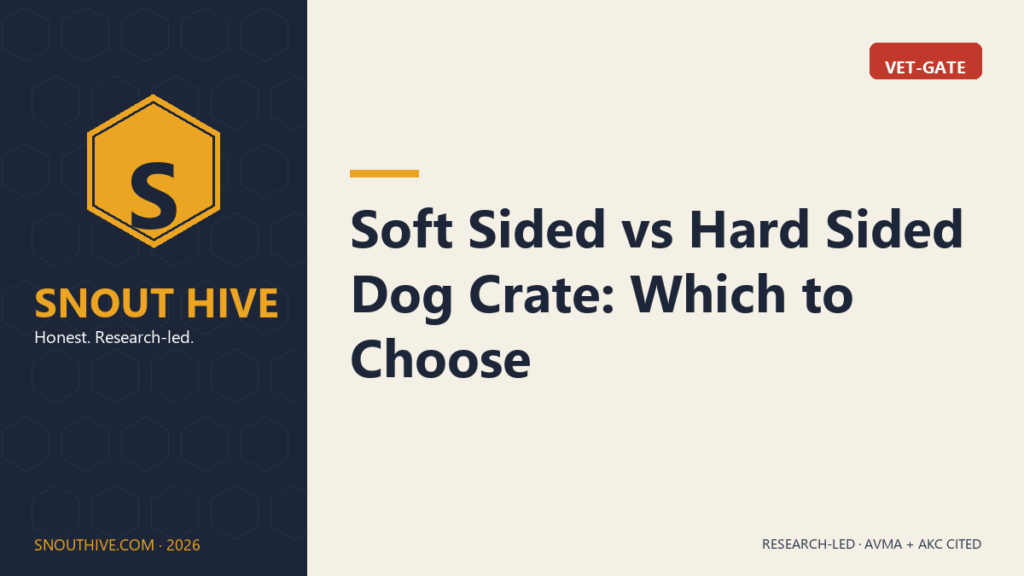 Soft Sided vs Hard Sided Dog Crate: Which to Choose