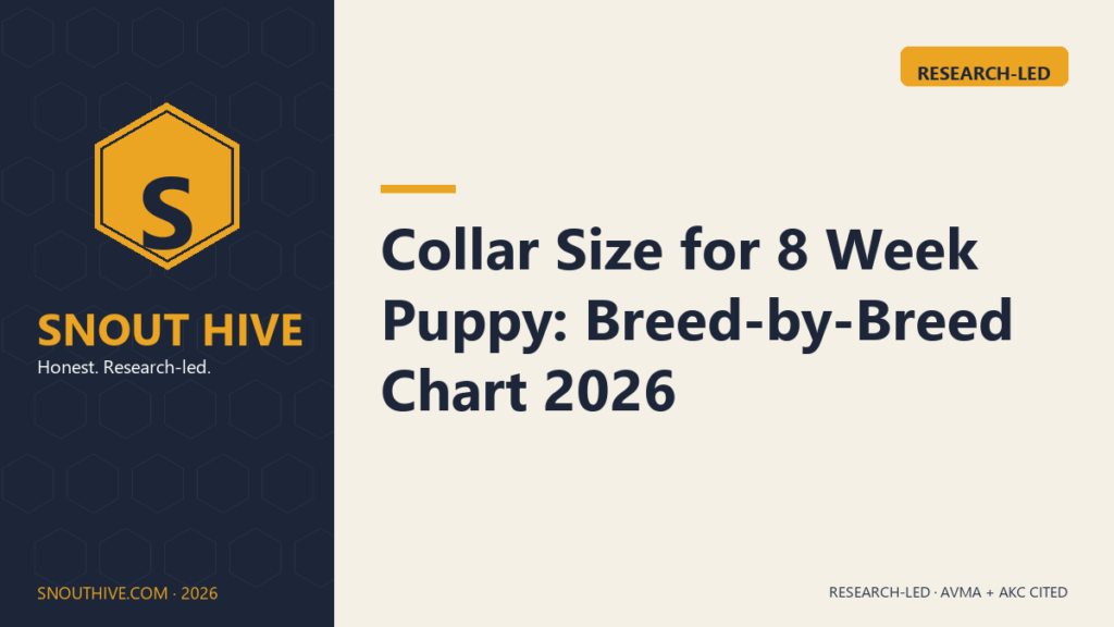 Collar Size for 8 Week Puppy: Breed-by-Breed Chart 2026