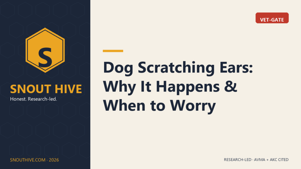 Dog Scratching Ears: Why It Happens & When to Worry