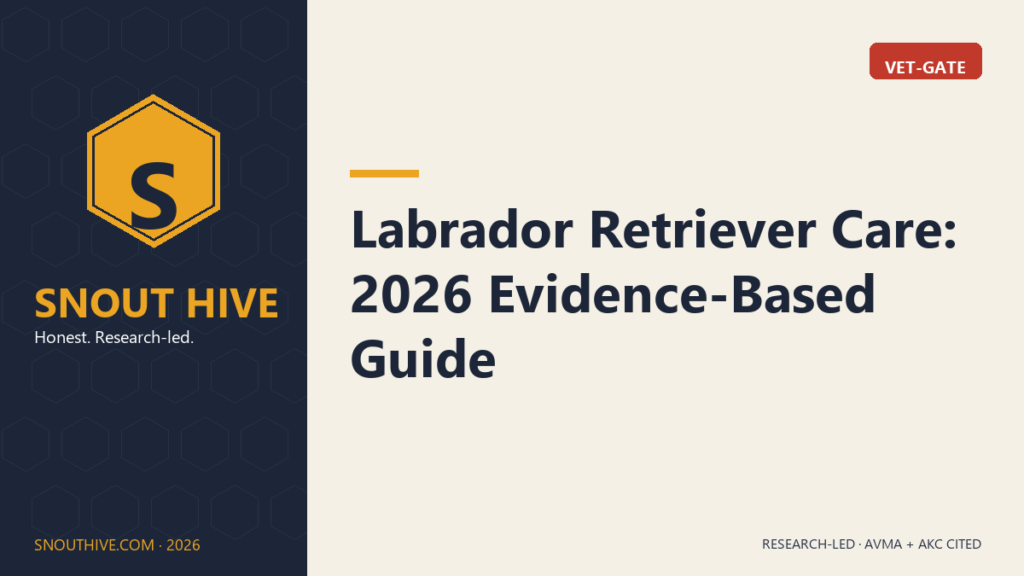 Labrador Retriever Care: 2026 Evidence-Based Guide