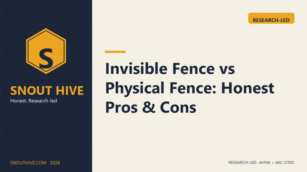 Invisible Fence vs Physical Fence: Honest Pros & Cons