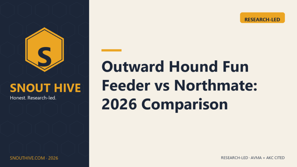 Outward Hound Fun Feeder vs Northmate: 2026 Comparison