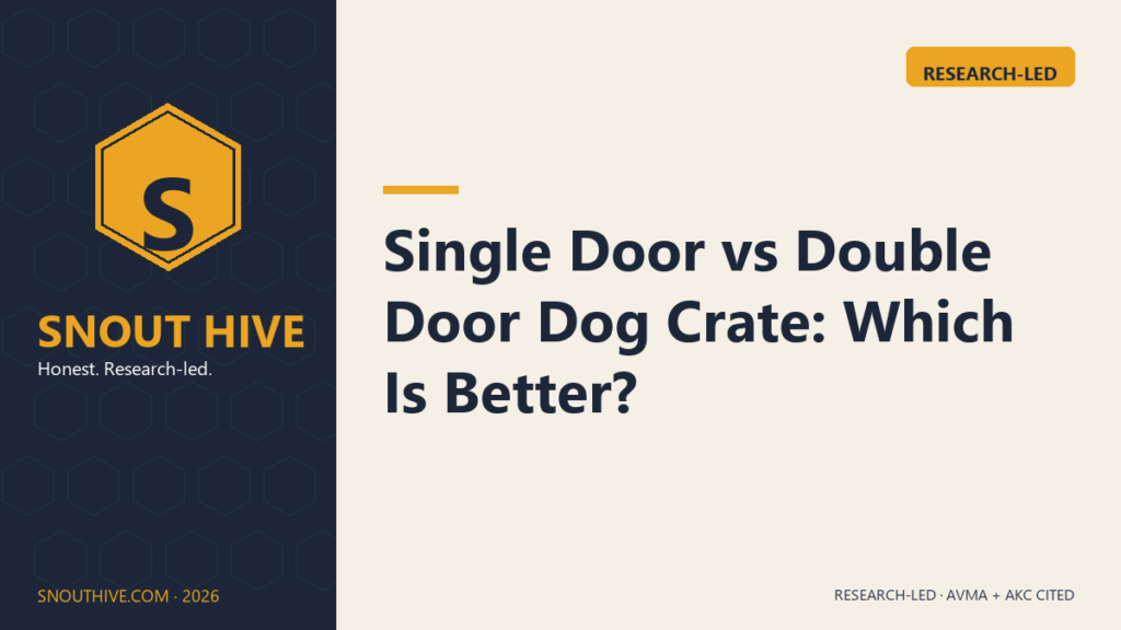 Single Door vs Double Door Dog Crate: Which Is Better?