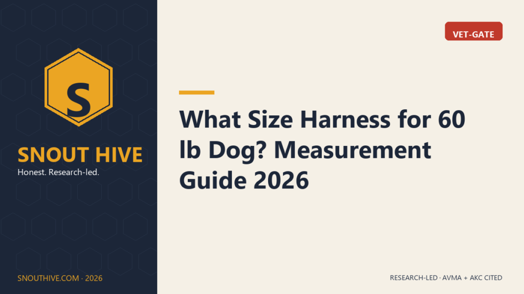 What Size Harness for 60 lb Dog? Measurement Guide 2026