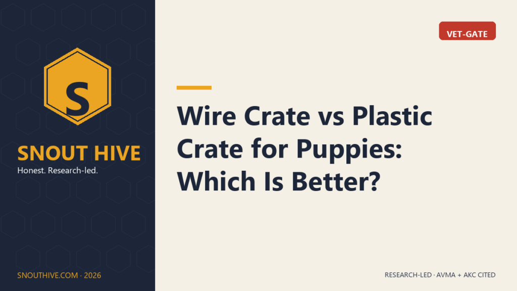 Wire Crate vs Plastic Crate for Puppies: Which Is Better?